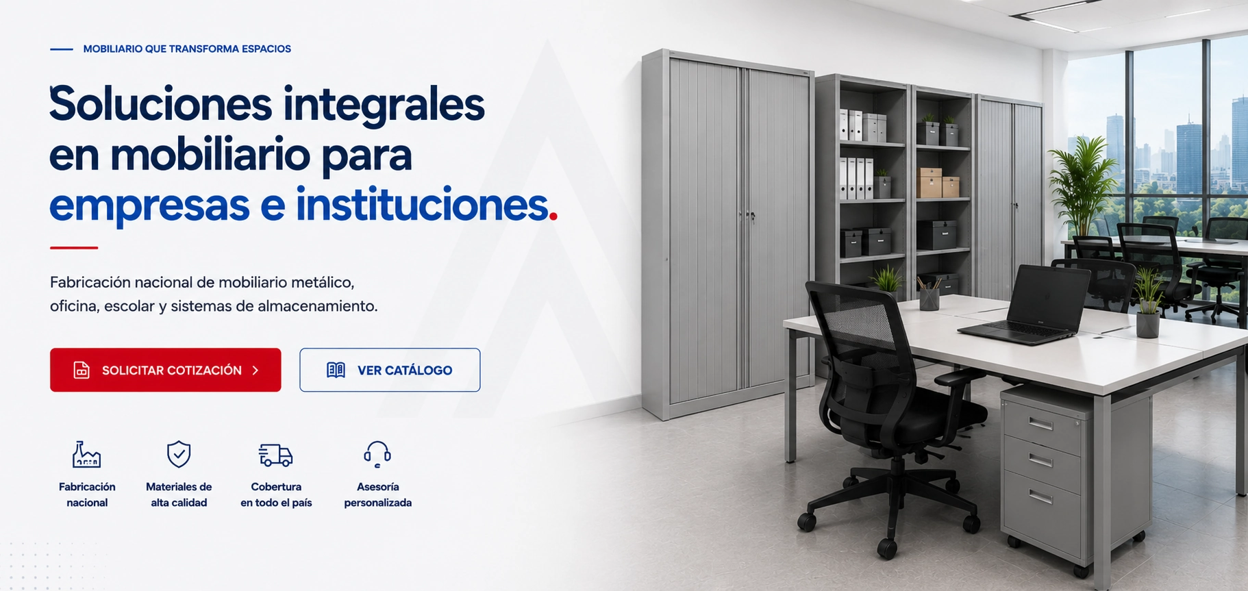 Soluciones integrales en mobiliario para empresas e instituciones
