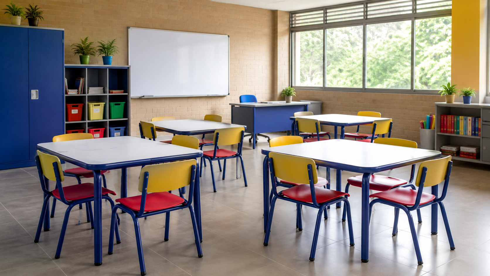 Ambiente de mobiliario escolar Archimuebles